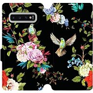 Flip case for Samsung Galaxy S10 Plus - VD09S Birds and flowers - Phone Cover