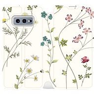 Flip case for Samsung Galaxy S10e - MD03S Thin plants with flowers - Phone Cover
