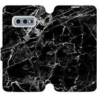 Flip case for Samsung Galaxy S10e - V056P Black Marble - Phone Cover