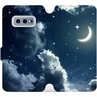 Flip case for Samsung Galaxy S10e - V145P Night sky with moon - Phone Cover