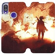 Flip case for Xiaomi Redmi Note 7 - MA06S Figure on fire - Phone Cover