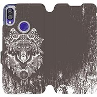 Flip case for Xiaomi Redmi Note 7 - V064P Wolf and dream catcher - Phone Cover