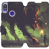 Flip case for Xiaomi Redmi Note 7 - VA08P Monster and boy with a torch - Phone Cover