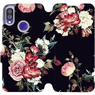 Flip case for Xiaomi Redmi Note 7 - VD11P Rose on black - Phone Cover