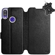 Flip case for Xiaomi Redmi Note 7 - Black - Black Leather - Phone Cover