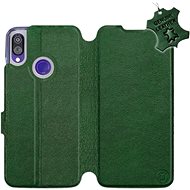 Flip case for Xiaomi Redmi Note 7 - Green - leather - Green Leather - Phone Cover