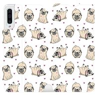 Flip mobile phone case Samsung Galaxy A50 - M097P Pugs - Phone Cover