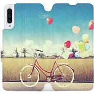 Flip case for Samsung Galaxy A50 - M133P Bicycle and balloons - Phone Cover