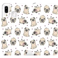 Flip mobile phone case Samsung Galaxy A40 - M097P Pugs - Phone Cover