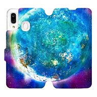 Flip case for Samsung Galaxy A40 - MF05P Blue planet - Phone Cover