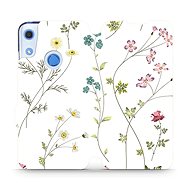 Flip case for Honor 8A - MD03S Thin plants with flowers - Phone Cover