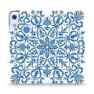 Flip case for Honor 8A - ME01P Blue floral patterns - Phone Cover