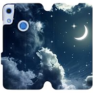 Flip case for Honor 8A - V145P Night sky with moon - Phone Cover