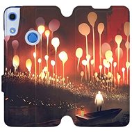Flip case for Honor 8A - VA01S Lanterns and man in a boat - Phone Cover