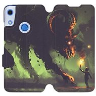 Flip case for Honor 8A - VA08P Monster and boy with a torch - Phone Cover