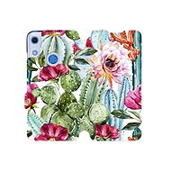 Flip case for Honor 8A - MG09S Cacti and flowers - Phone Cover