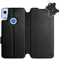 Flip case for Honor 8A - Black - Leather - Black Leather - Phone Cover