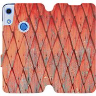 Flip case for Honor 8A - MK01S Orange wood pattern - Phone Cover