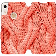 Flip case for Honor 8A - MK02S Orange sweater pattern - Phone Cover