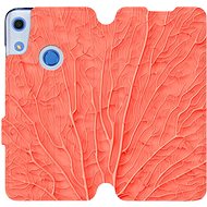 Flip case for Honor 8A - MK06S Orange leaf pattern - Phone Cover