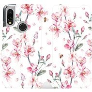 Flip case for Xiaomi Redmi 7 - M124S Pink flowers - Phone Cover