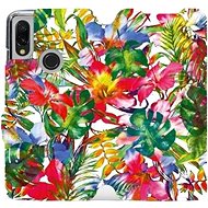 Flip case for Xiaomi Redmi 7 - MG07S Multicoloured flowers and leaves - Phone Cover