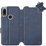 Flip case for Xiaomi Redmi 7 - Blue - leather - Blue Leather - Phone Cover