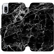 Flip case for Samsung Galaxy A10 - V056P Black Marble - Phone Cover