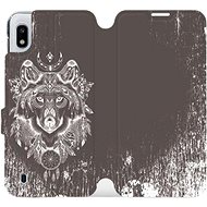 Flip case for Samsung Galaxy A10 - V064P Wolf and dream catcher - Phone Cover
