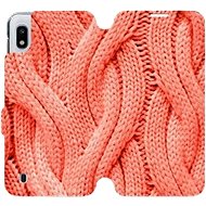 Flip mobile phone case Samsung Galaxy A10 - MK02S Orange sweater pattern - Phone Cover
