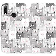 Flip mobile phone case Huawei Y7 2019 - M099P Cats - Phone Cover