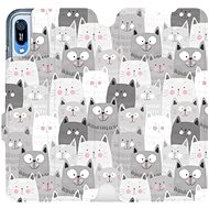 Flip mobile phone case Huawei Y6 2019 - M099P Cats - Phone Cover