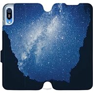 Mobiwear M146P Huawei Y6 (2019) flipes tok - galaxis - Telefon tok