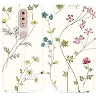 Flip mobile phone case Nokia 4.2 - MD03S Thin plants with flowers - Phone Cover
