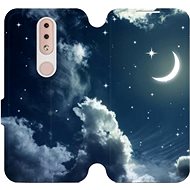 Flip mobile phone case Nokia 4.2 - V145P Night sky with moon - Phone Cover