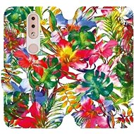 Flip mobile phone case Nokia 4.2 - MG07S Multicoloured flowers and leaves - Phone Cover