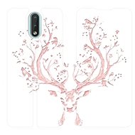 Flip mobile phone case Nokia 3.2 - M007S Pink deer - Phone Cover