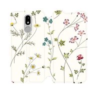 Flip mobile phone case Nokia 3.2 - MD03S Thin plants with flowers - Phone Cover