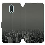 Flip mobile phone case Nokia 3.2 - V063P City in grey - Phone Cover