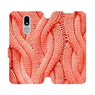 Flip mobile phone case Nokia 3.2 - MK02S Orange sweater pattern - Phone Cover
