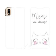 Flip case for Honor 8S - M098P Meow you doing? - Phone Cover