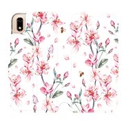 Flip case for Honor 8S - M124S Pink flowers - Phone Cover