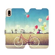 Flip case for Honor 8S - M133P Bicycle and balloons - Phone Cover