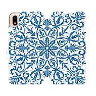 Flip case for Honor 8S - ME01P Blue floral patterns - Phone Cover