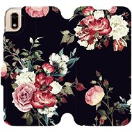 Flip case for Honor 8S - VD11P Rose on black - Phone Cover