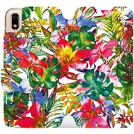 Flip case for Honor 8S - MG07S Multicoloured flowers and leaves - Phone Cover