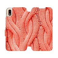Flip case for Honor 8S - MK02S Orange sweater pattern - Phone Cover