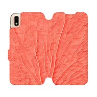 Flip case for Honor 8S - MK06S Orange leaf pattern - Phone Cover