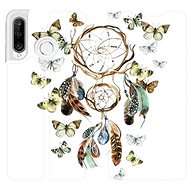Flip case for mobile Huawei P30 Lite - M001P Trapper and butterflies - Phone Cover