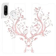 Flip mobile phone case Huawei P30 Lite - M007S Pink deer - Phone Cover